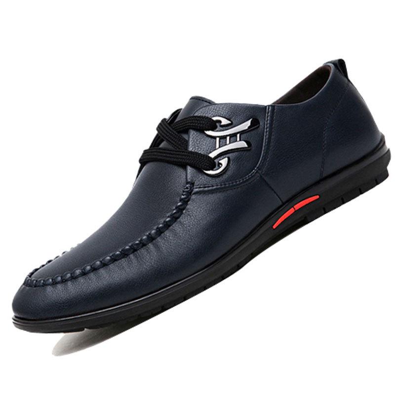 Fashion Brand Breathable Men Casual Shoes Lace Up Spring and Autumn Flat Casual Sneakers for Male Solid Waterproof Shoes X8 35