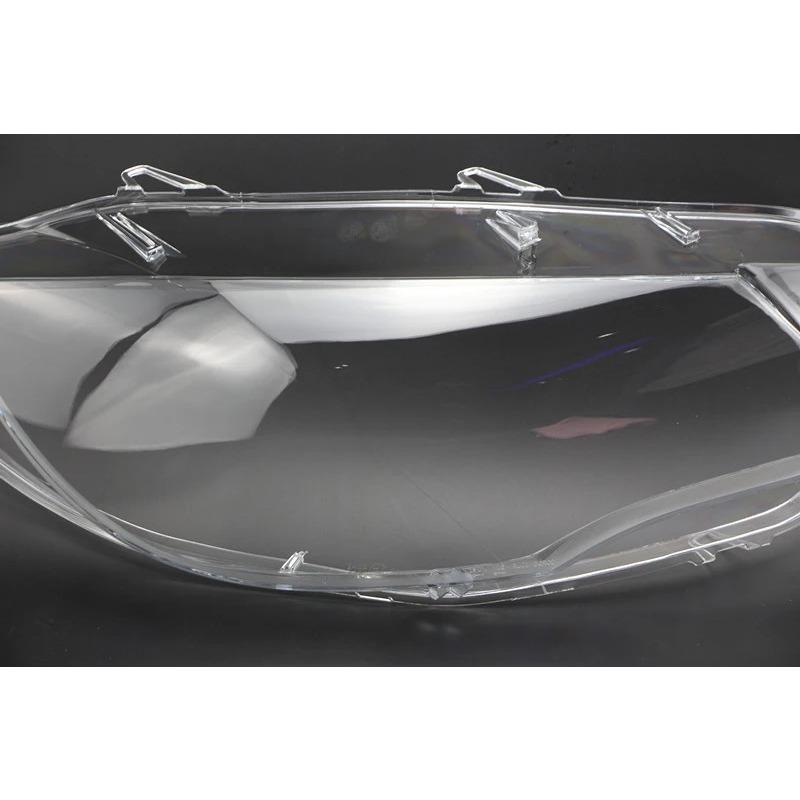 Car Front Headlight Lens Cover For BMW X6 E71 2008-2014 Transparent Left Right Headlamps Lampshad Glass Lamp Shell Masks