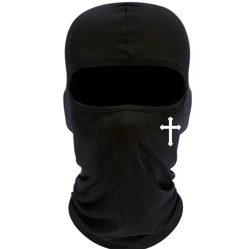 

Black Windproof Breathable Full Face Mask for Skiing Cycling Motorcycling Hiking Winter Outdoor Sports Gear чорний