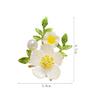 Exquisite Sunflower Brooches Luxury Pearl Daisy Lapel Pin Lady Wedding Clothing Coat Jewelry Party Accessories
