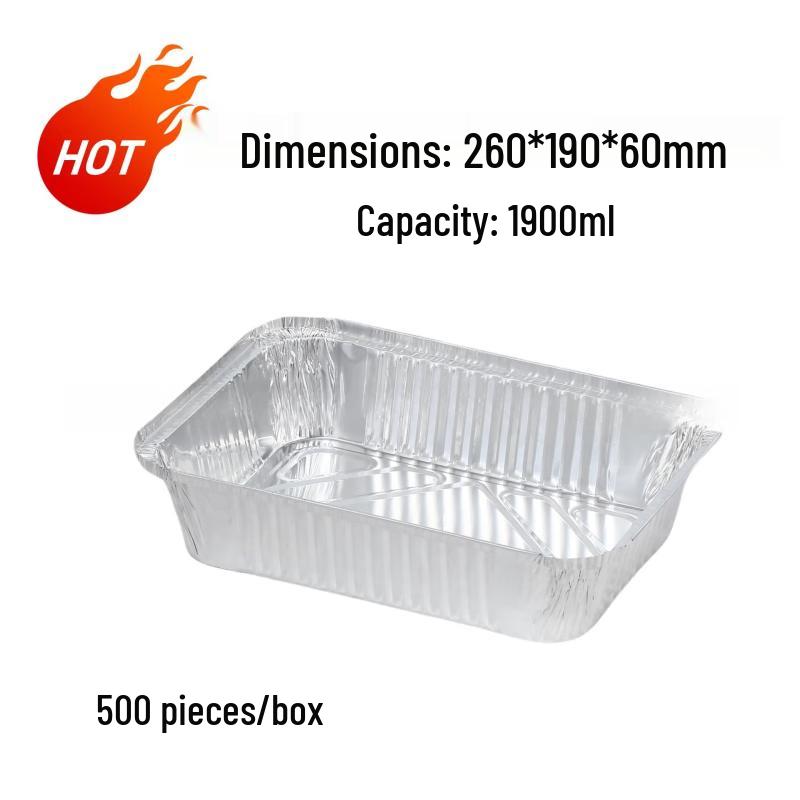 Hanton Disposable Aluminum Foil Roasting Box