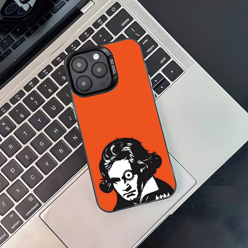 A C-Clockwork O-Orange Phone Case For iPhone 17,16,15,14,13,12,11,Pro,XS,Max,Plus,Mini,SE4,E Black Matte Shockproof Cover