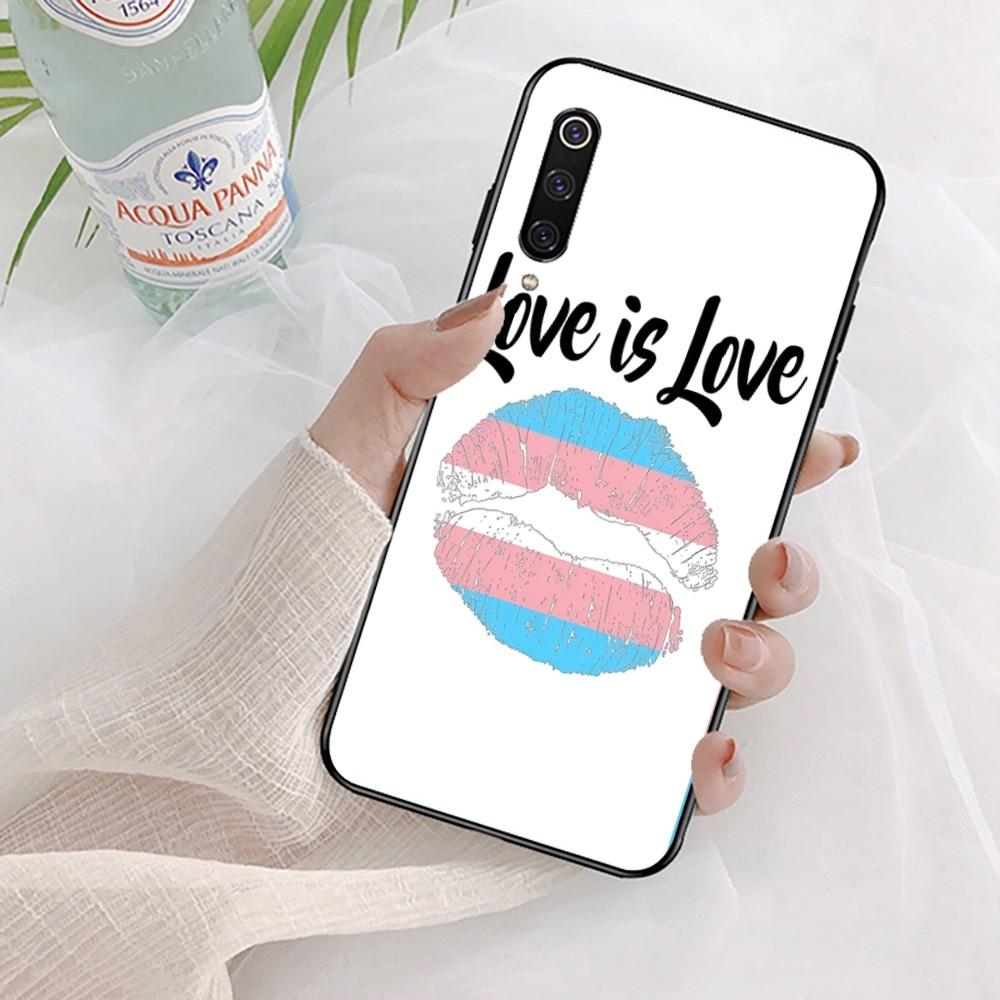 T-Transgender Love Phone Case For Xiaomi Mi 5X 8 9 10 11 12 Lite Pro 10T PocoX3pro PocoM3 Note 10 Pro Lite