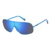 Sunglasses - POLAROID - PLD 6222/S - MVU Azure Color - Metal Frame - Unisex
