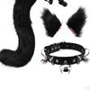 Ears Headband And Tail Costume Kit, Hairpin for , Fancy Dress, Cosplay, Unisex, Kids &