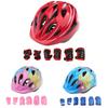 7Pcs Kid Roller Skating Cycling Bike Protective Helmet Knee Elbow Wrist Pads
