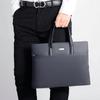 Briefcase Men's Business Light Handbag Large Capacity Handheld Computer Bag Casual Shoulder Bag Crossbody Bag