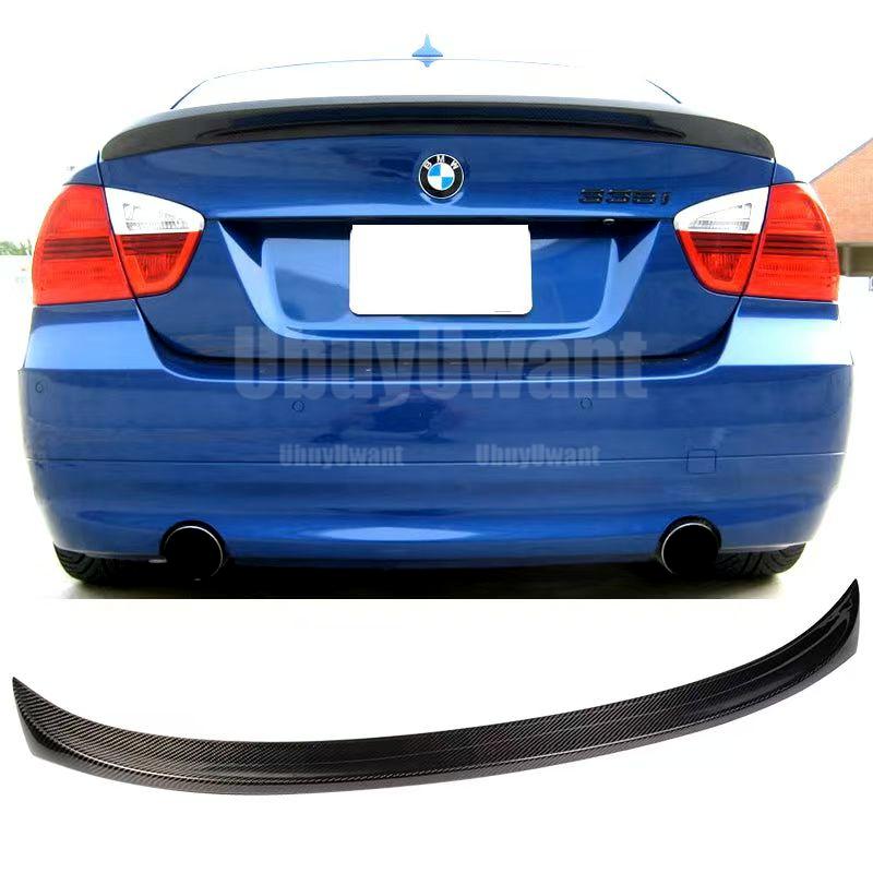 Spoiler For BMW E90 M3 320i 320li 325li 328i 2005-2012 High Quality ABS Material / Carbon Fiber Car Rear WingGood Product
