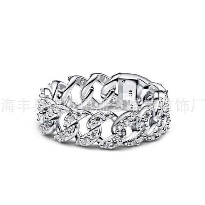 Elegant Copper S925 Heart Skull Ring Featuring Modern Geometric Design For Women