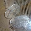 Ultra-Soft Silicone Heel Pad - Anti-Friction & Anti-Slip with Massage Points, Shoe Size Adjuster, High Heel Heel Insole, Half-Size Pad