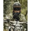 Vintage Motocyklové Rukavice Pravá Kůže Větruodolné & Nárazuvzdorné Podzimní  Zimní Unisex pro Jezdce Prodyšné Odolné Luvas