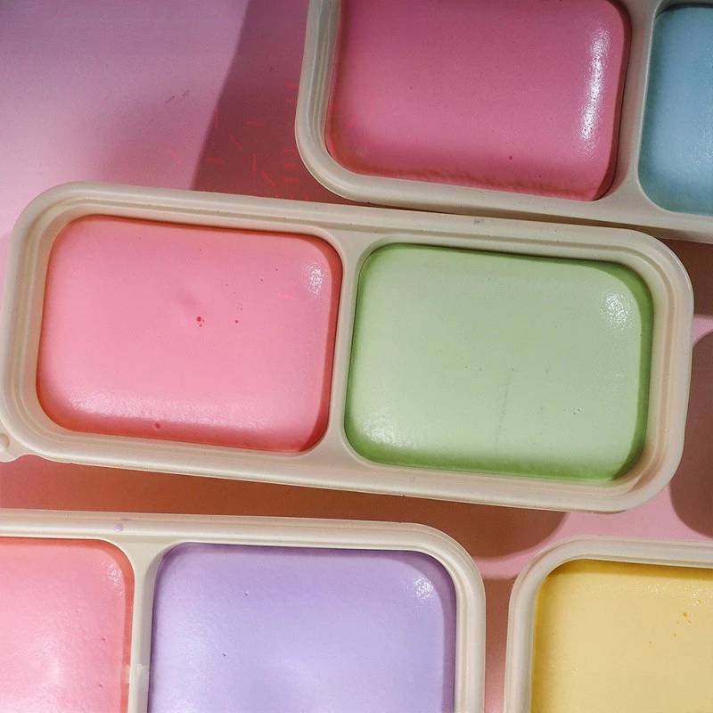 Soft Slow Rebound Doublesided Bento Box Fidget Toy For Kids Sensory Play
