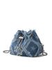 Gradient Star Denim Crossbody Bag - Fashionable & Versatile Shoulder Bag for Women