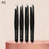 4Pcs Eyebrow Hair Removal Tweezers Set Rust-proof Stainless Steel Splinter Tool Ideal Gift for Women Beauty Lovers