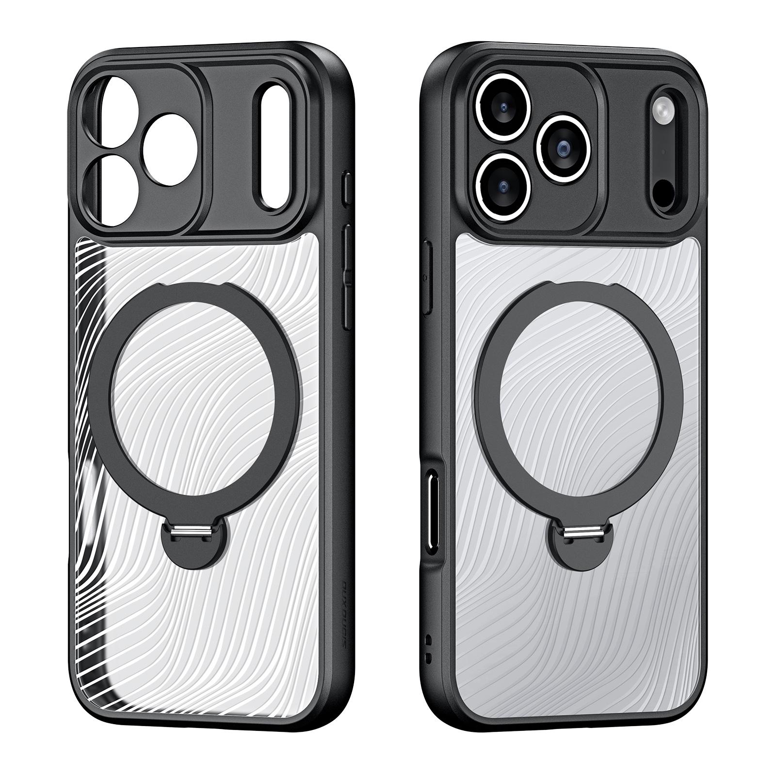 360° Magnetic Stand Case for iPhone 17 Pro Max 17 Air Cover with Built-in Metal Stand Lightweight Slim 17 Shockproof Cases For iPhone 17