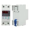 230V Under Over Voltage Protector Adjustable Recovery Protective Relay Voltmeter SVP‑912