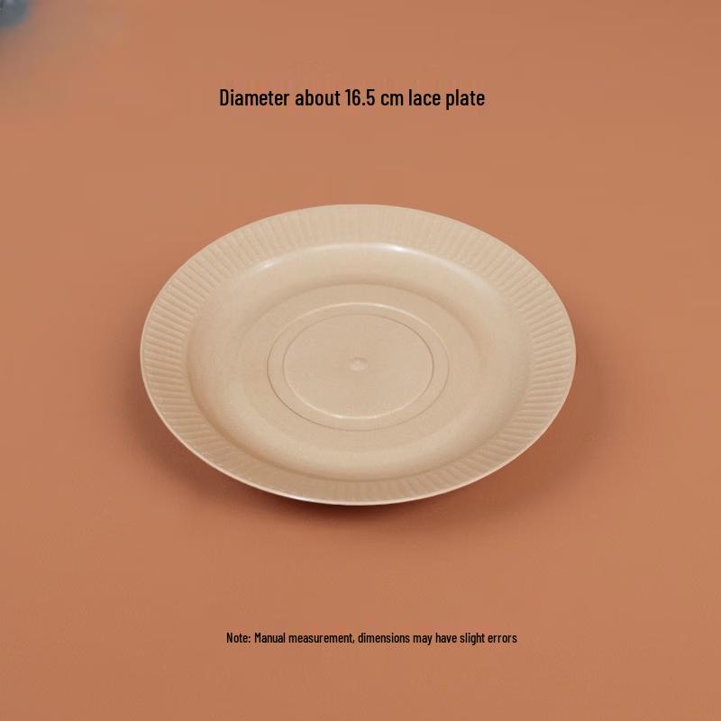Rice Husk Disposable Tableware Set