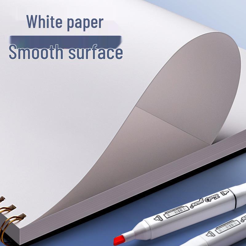 Bloc de Desen Profesional 8K pentru Markere - Artă Plastică, Pagini Manga Goale, Hârtie de Nivel Universitar