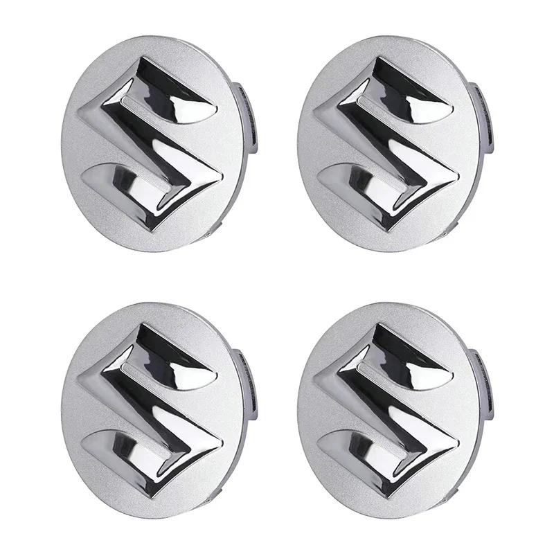 

4pcs 54mm 58mm Wheel Hub Caps Center Cover Car Badge For Suzuki Swift Grand Vitara SX4 Baleno Jimmy Alto Samurai GSX