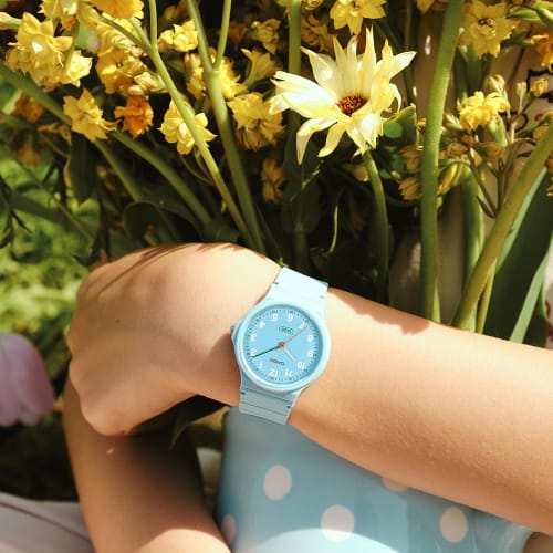 Casio Watch Casio Collection Biomass Plastic LQ-24B-2BJF Women's Blue
