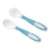 Baby Fork Spoon Set First Training Self Feeding Toddler Utensils Set Easy Grip Spoons Forks