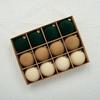 Velvet Flocked Christmas Tree Ornament Ball