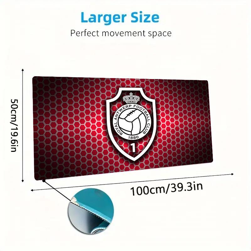 Royal Antwerp Color Mouse Pad Large Gaming Table Cushion Non-slip Laptop Tablet Big Mousepad XXL Mat Mini PC Playmat With Lock Edge