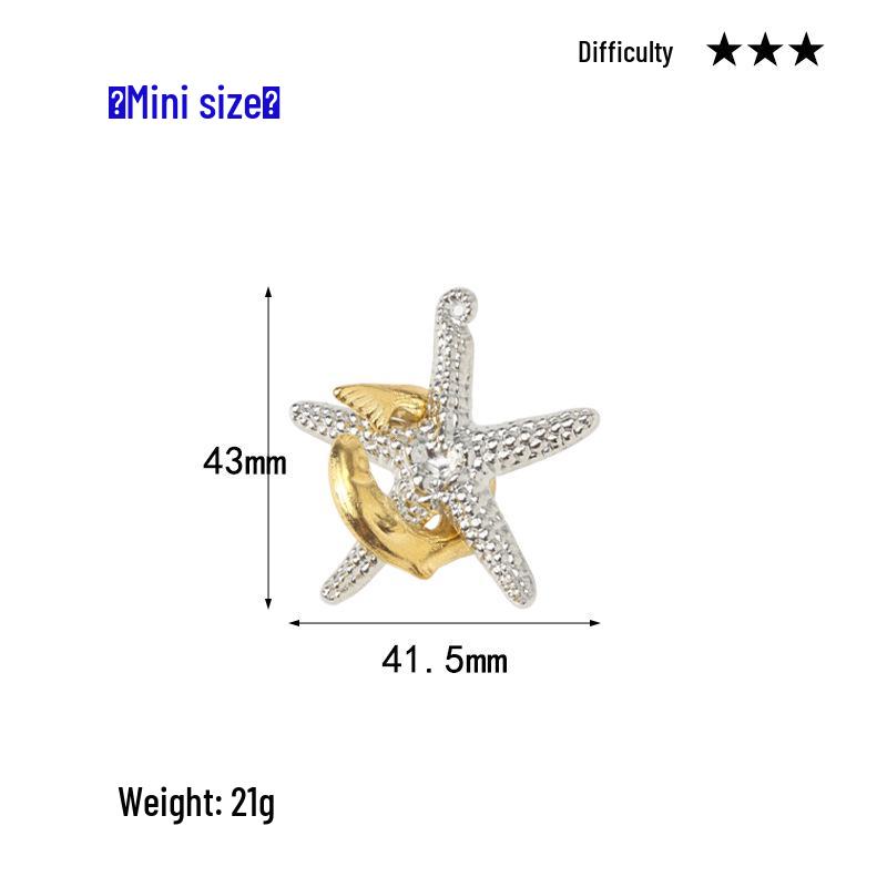 Intelligence Puzzle Zinc Alloy Disentanglement Rings - Unlock Nine Linked Rings Kongming Luban Lock Educational Toy