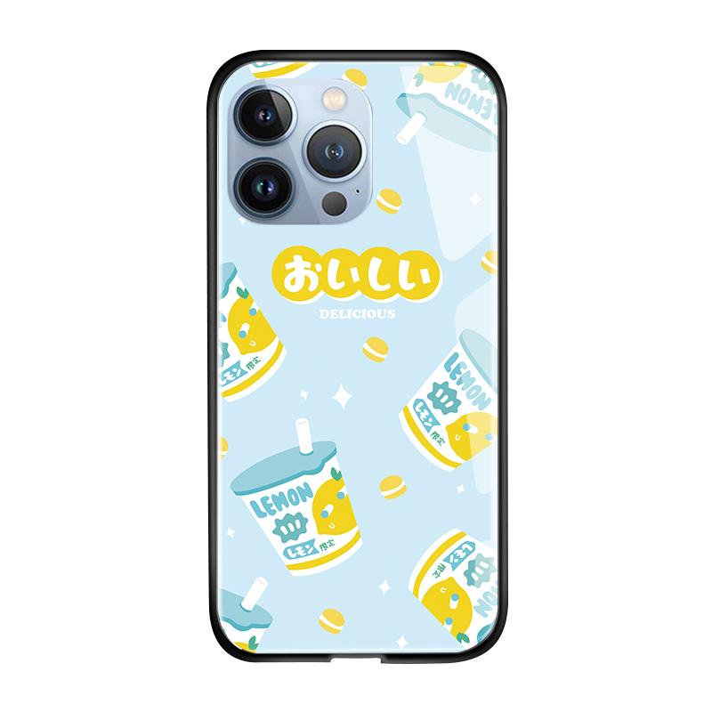 Tempered Glass Phone Case For Samsung A06 A12 A16 A22 A32 A34 A53 A56 S20FE S23 S25 iPhone 11 12 13 14 15 16 17 Soft Edge Shockproof Smooth Shell