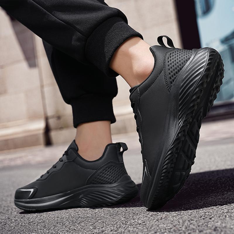 39-48 Мужские кроссовки Мягкая подошва Ультралегкие Водонепроницаемые Нескользящие — фото 9