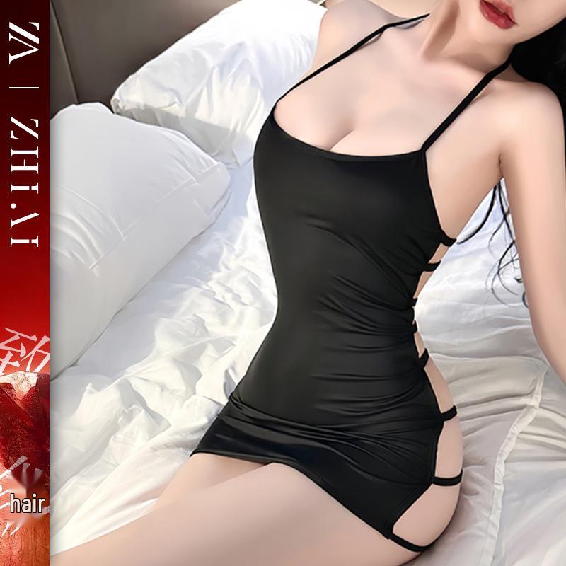 Sexy Lingerie Set: Flirty Suspenders & See-Through Design
