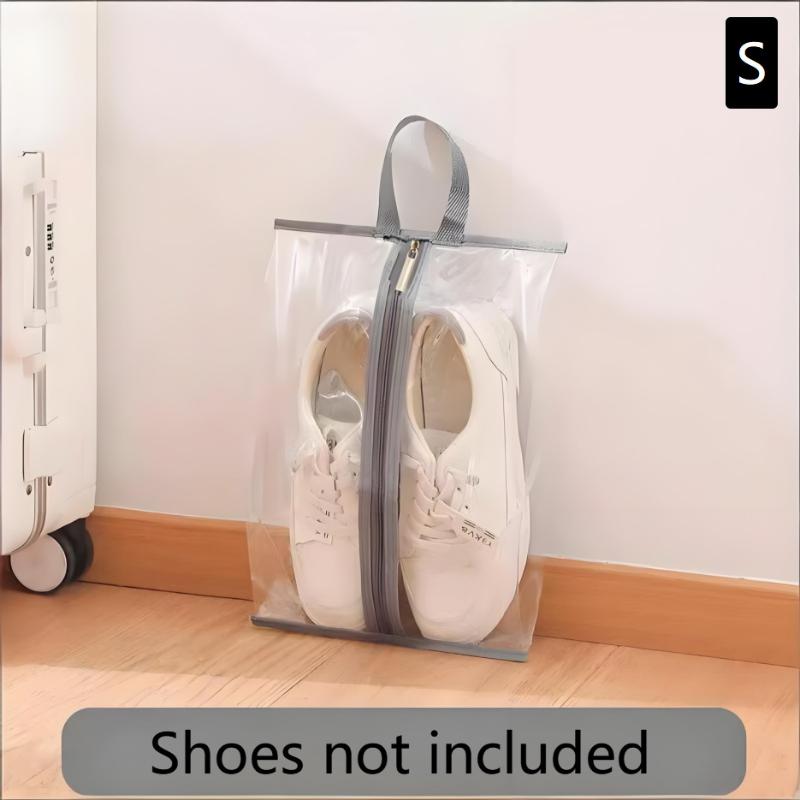 1Pcs Shoe Storage Bag, Travel Shoes, Slippers, Waterproof Transparent Shoe Bag, Shoe Cover, Moisture-proof, , Dustproof B