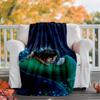 The Good Dinosaur Flannel Blanket Soft Warm All-Season Throw, Design for Camping, Car Travel, Hiking Sofa, Bed, Office Perfect Gift for Parties