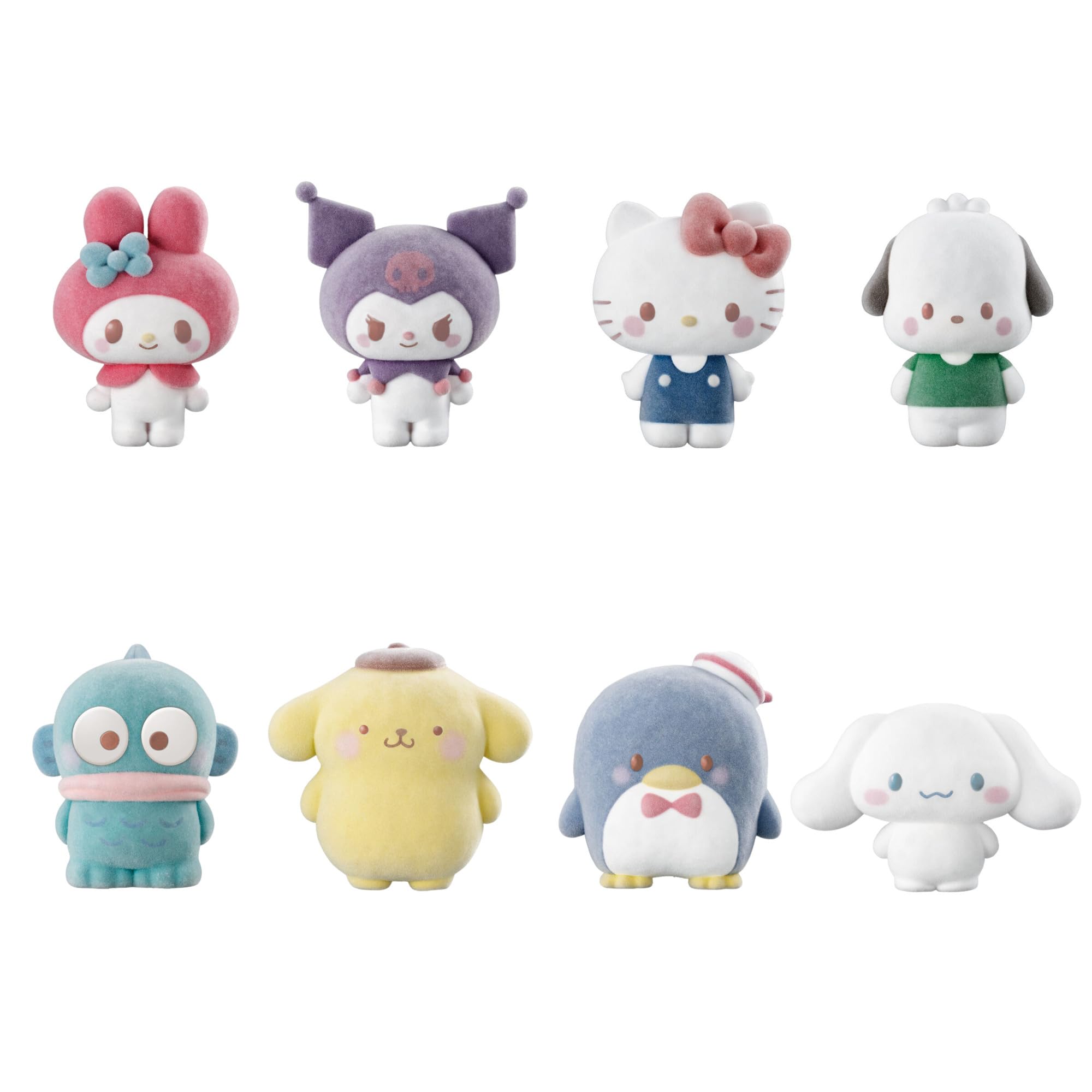 

Персонажи Друзья все 8 видов продаются в SanRio Dolls, [Полный набор] Без коробки.
