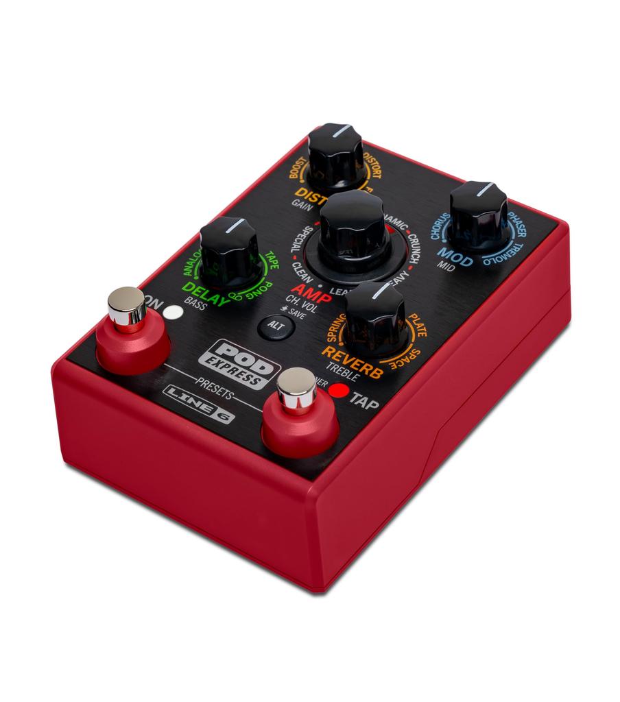 Line 6 POD Express Guitar Amp Simulator Effects Processor Multi-Effects