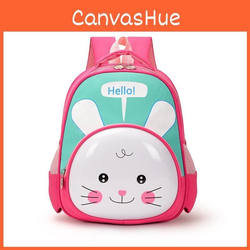 Cute Unicorn Rabbit Dinosaur Shark Puppy Cartoon Animal Backpack Children