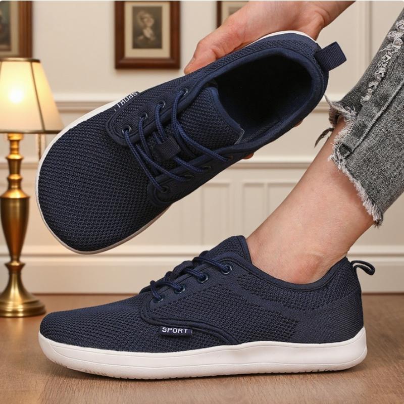 Women Wide Toe Shoes Breathable  Walking Shoe In  Flat Soft Mesh Single Shoes Ultra Comfortable Wide Toe Sneakers