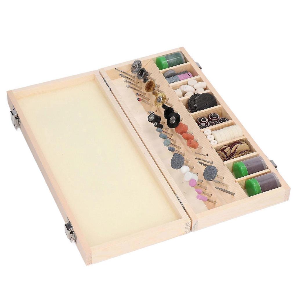 228Pcs Rotary Tool Accessory Kit Small Size High Efficiency Sanding Polishing Tools with 3mm Diameter Shank