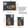 DIY 5D Diamond Painting Kit Cute Ghost Pumpkin Moon Pattern Full Drill Rhinestone Art Canvas for Home Wall Decoration Gift