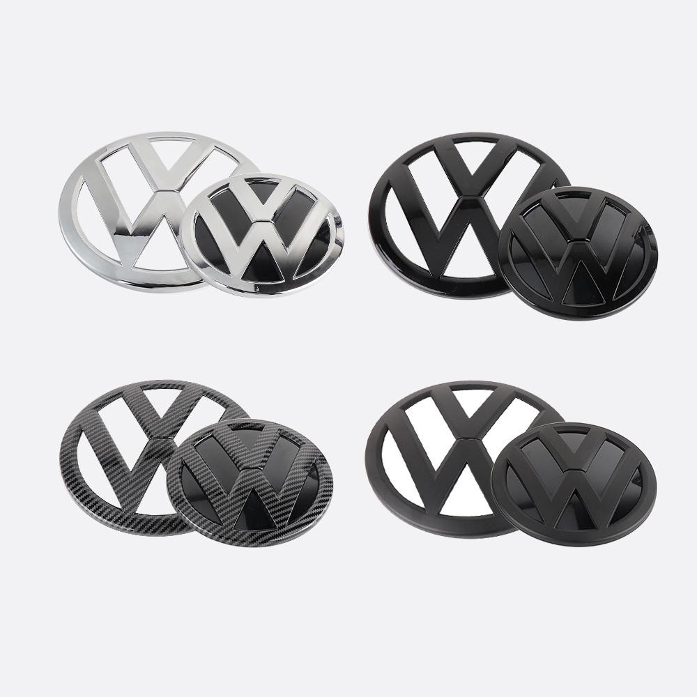 For Volkswagen Auto Front Radiateor Badge Covers Rear Trunk Emblem Lid Logo For Volkswagen VW 2016-2020 Transporter T6 Car Decoration Accessory Zs8