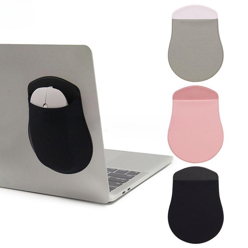 Self Adhesive, Mouse Storage Bag, Laptop, Back Sticker Storage Bag, Seamless, Elastic, Mouse Bag
