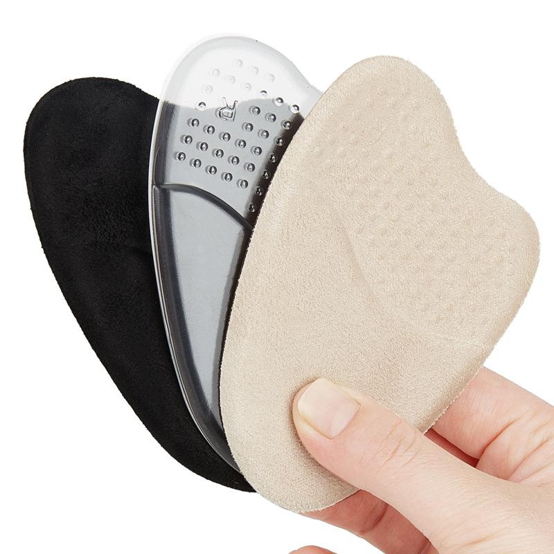 Metatarsal Pads for Women Anti Sliding Shoes Forefoot Pads Women Ball of Foot Cushion Shoe Pads High Heel Cushion Inserts 3Pair
