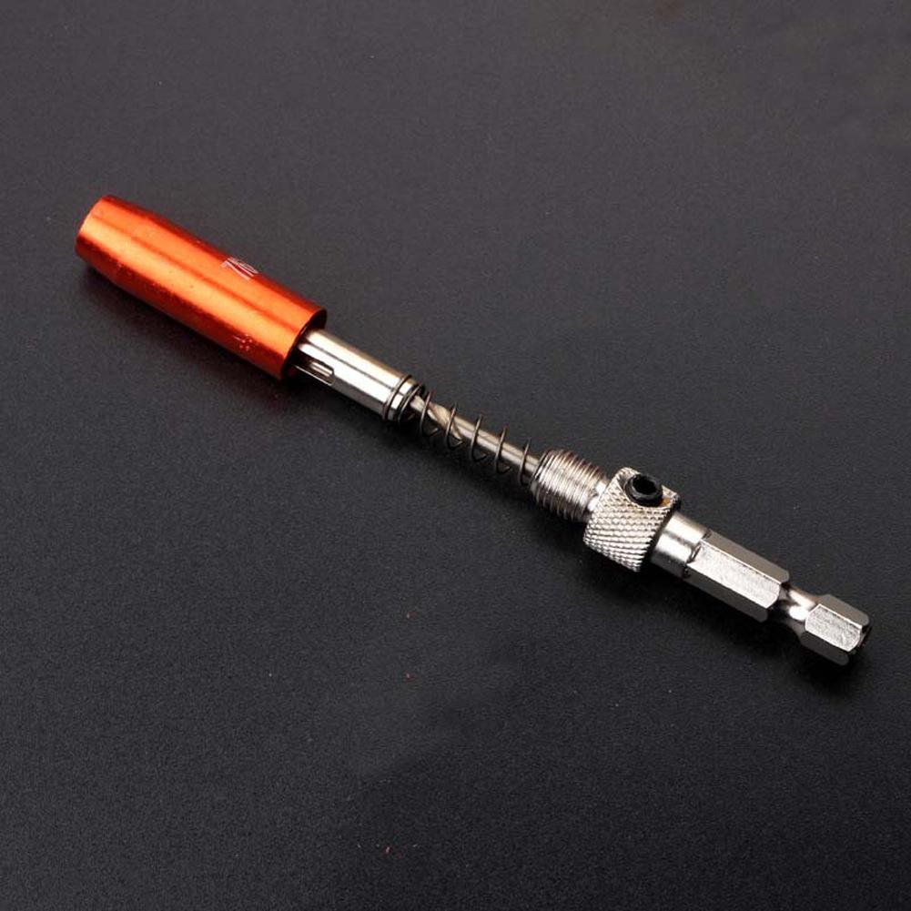 

7pcs HSS Self-Centering Hinge Drill Bit Set Hinge Tapper Hole Puncher Woodworking Tools with Wrench for Door and Window Screw Hole Opening