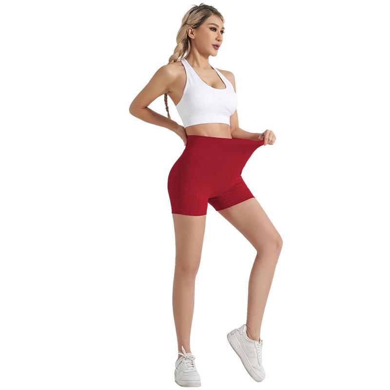 

Sports Shorts For Women, Slim Fit And Hip Lifting Fitness Pants, Elastic And Tight Yoga Shorts For Women L