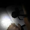 Glasses Reading Lamp Eyeglass Clip Lantern Universal Eyeglasses Lamp Mini Flashlight Adjustable Flexible Reading Lights