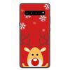 Christmas Phone Cases For Samsung Galaxy S10 /Galaxy S10e /Galaxy S10 Plus Case Black Silicone Soft Santa Claus TPU Bumper Funda