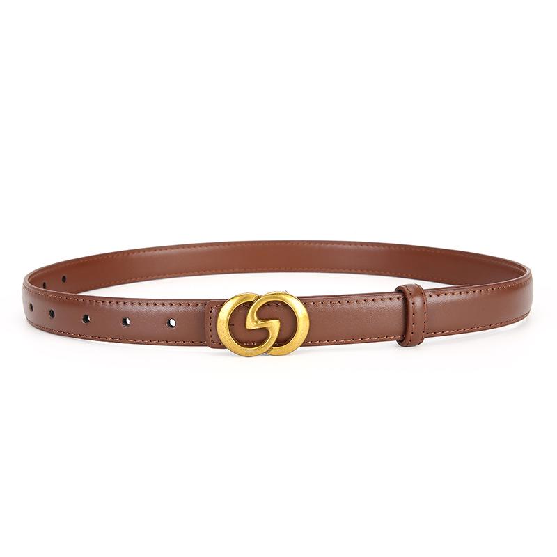 2026 Trendy Women's Korean Style Waist Belt for Jeans: Simple, Versatile, Casual.