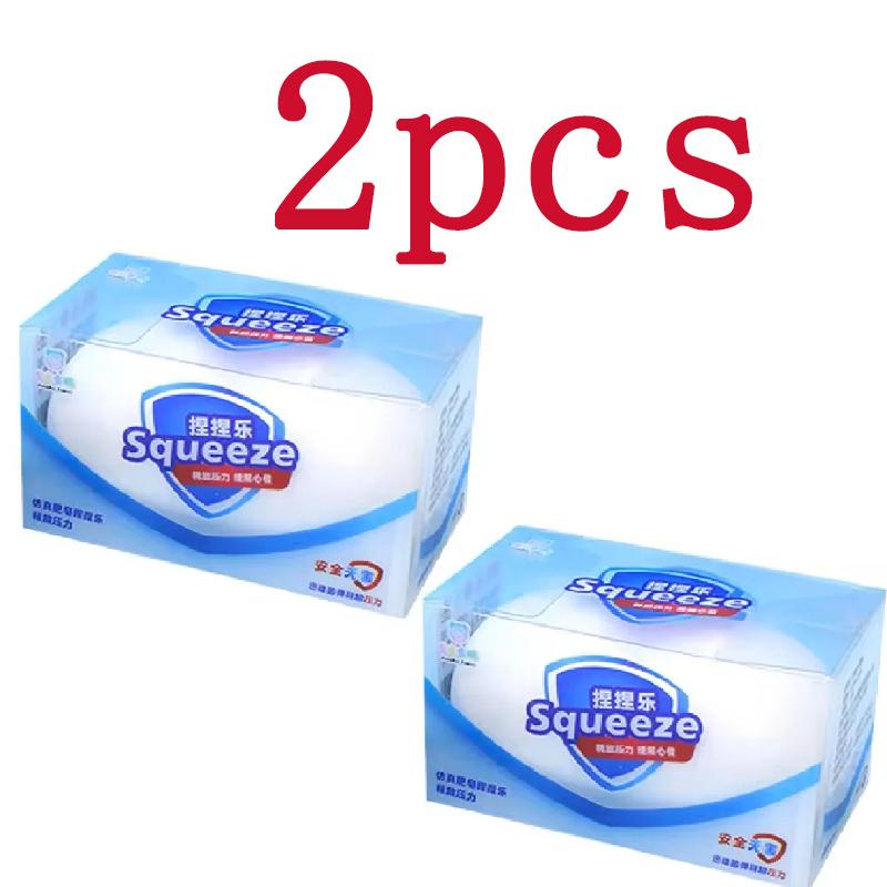 Palla di Sapone Squishy Sapone Palla Antistress Giocattolo Fidget Palla Croccante da Spremere Giocattolo Fidget Antistress Regali per Feste di Compleanno squishies Giocattoli