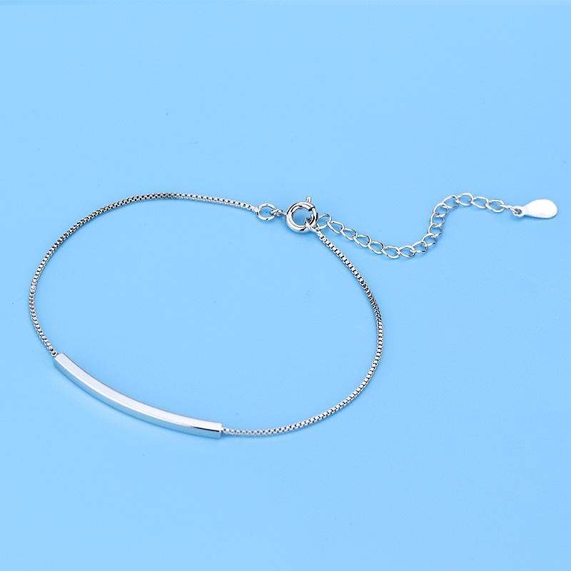 Lindon Zircon Bracelet Jewelry Geometric Bead Chain Link Bracelets Fashion Fine Wedding Gift for Girlfriend Women