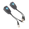 1 Pair Passive CCTV Coax BNC Video Power Balun Transceiver To RJ45 Connector
